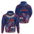 Custom Samoa 1962 Independence Day Custom Hoodie Manuia le Aso Tuto'atasi Ula Nifo Blue Art