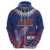 Custom Samoa 1962 Independence Day Custom Hoodie Manuia le Aso Tuto'atasi Ula Nifo Blue Art