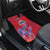 Custom Samoa 1962 Independence Day Custom Car Mats Manuia le Aso Tuto'atasi Ula Nifo Red Art