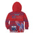 Custom Samoa 1962 Independence Day Custom Kid Hoodie Manuia le Aso Tuto'atasi Ula Nifo Red Art