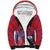 Custom Samoa 1962 Independence Day Custom Sherpa Hoodie Manuia le Aso Tuto'atasi Ula Nifo Red Art