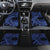 Custom Samoa 62nd Manuia le Aso Tuto'atasi Car Mats Samoan Tatau Blue Art