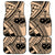 Custom Samoa Manuia le 62 Tausaga O le Tuto’atasi Car Mats Samoan Tatau Beige Art