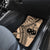 Custom Samoa Manuia le 62 Tausaga O le Tuto’atasi Car Mats Samoan Tatau Beige Art