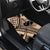 Custom Samoa Manuia le 62 Tausaga O le Tuto’atasi Car Mats Samoan Tatau Beige Art