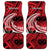 Custom Samoa Manuia le 62 Tausaga O le Tuto’atasi Car Mats Samoan Tatau Red Art