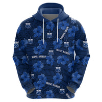 Manu Samoa Rugby Hoodie Polynesian Style With Hibiscus LT9 - Polynesian Pride