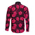 Polynesian Pride Hawaii Style With Hibiscus Long Sleeve Button Shirt Pink LT9 - Polynesian Pride