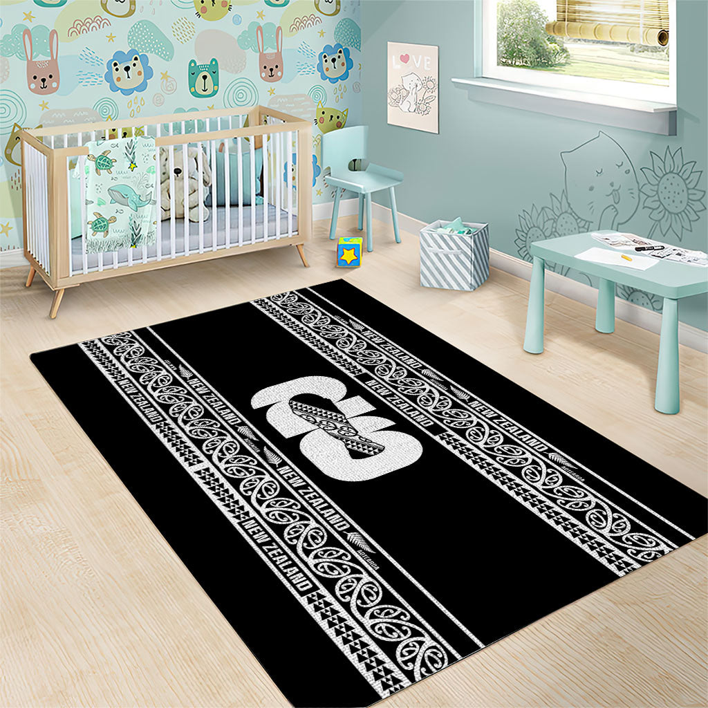New Zealand Football White Fern Supporter Area Rug LT9 - Polynesian Pride