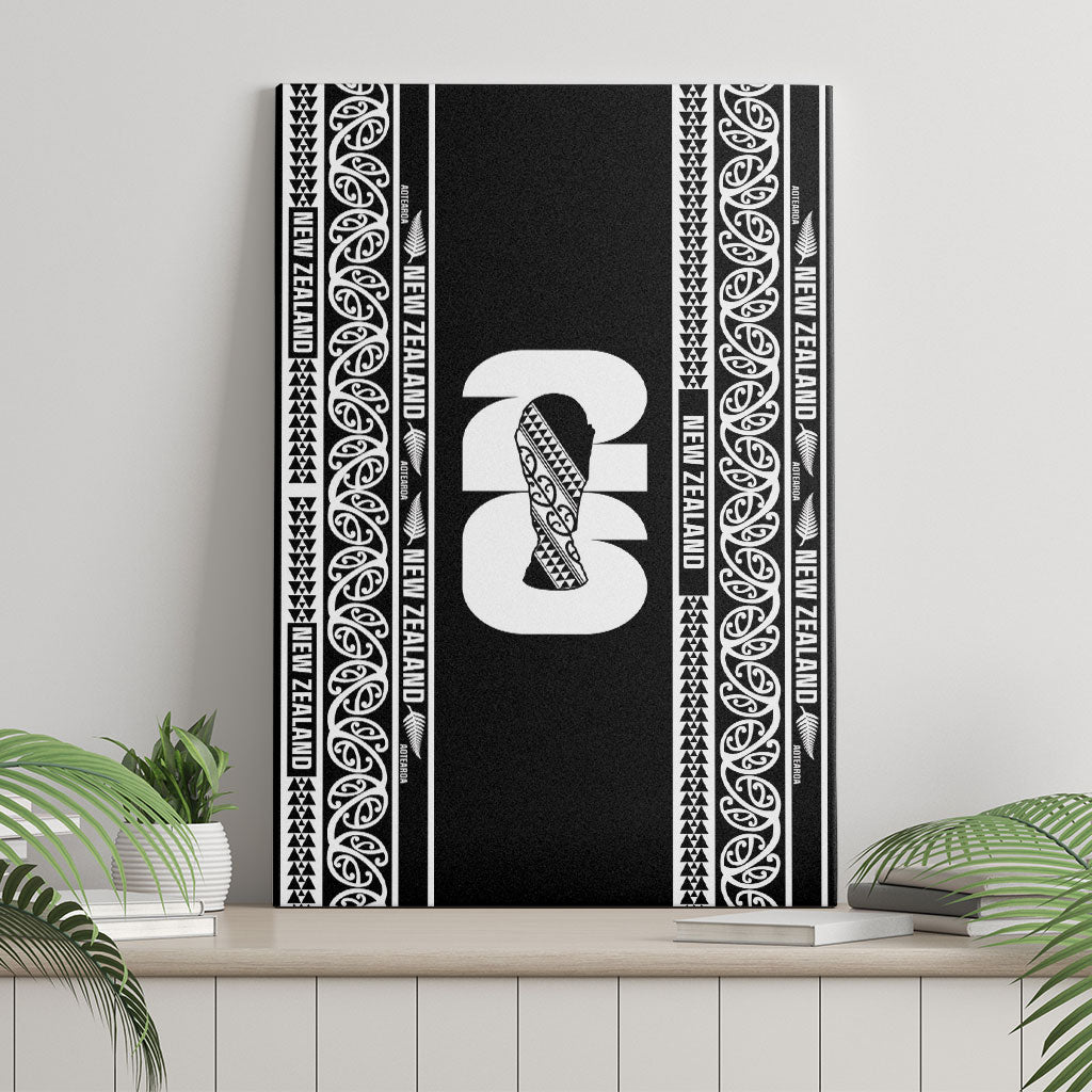 New Zealand Football White Fern Supporter Canvas Wall Art