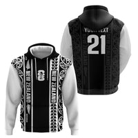 Custom New Zealand Football White Fern Supporter Hoodie LT9 - Polynesian Pride