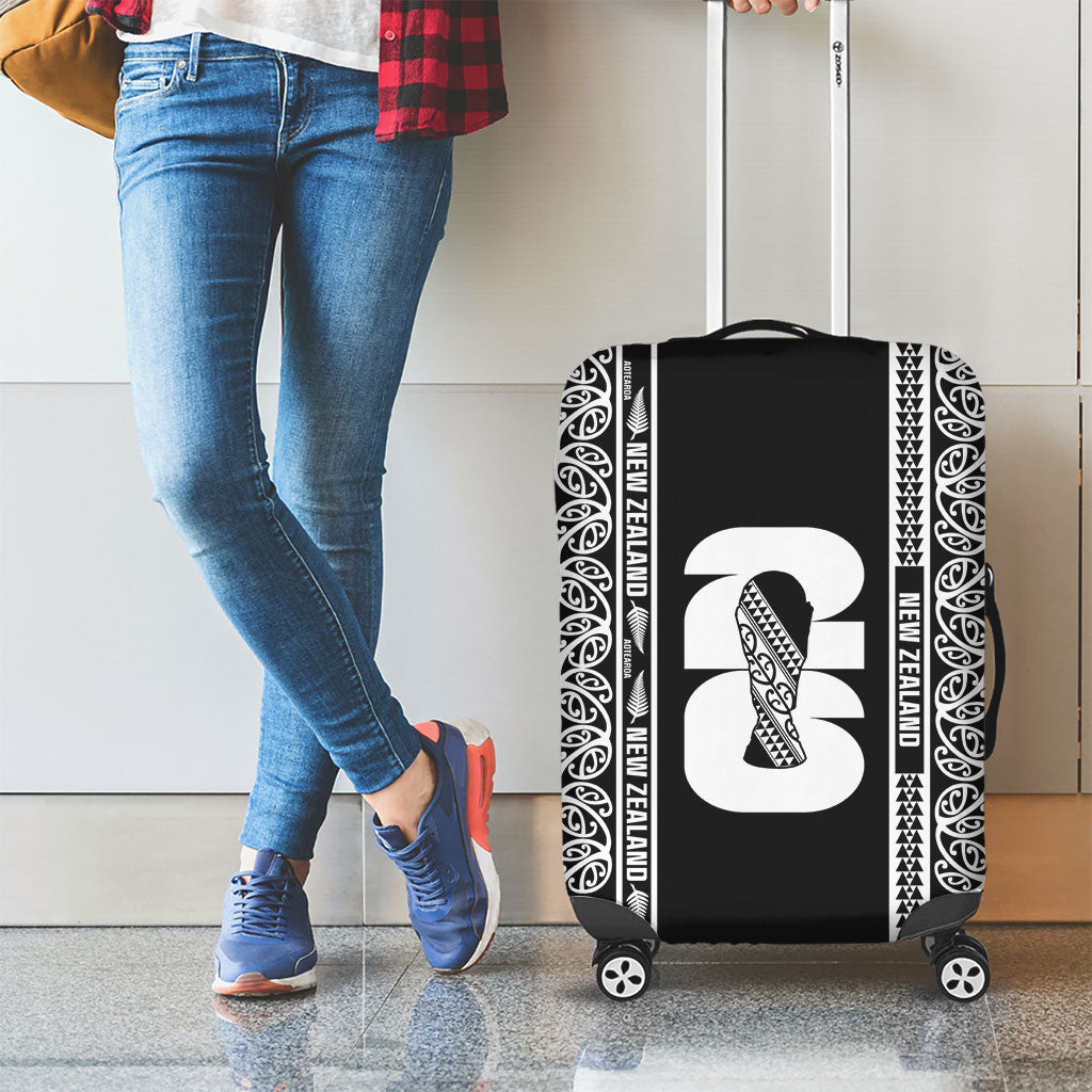 New Zealand Football White Fern Supporter Luggage Cover LT9 - Polynesian Pride