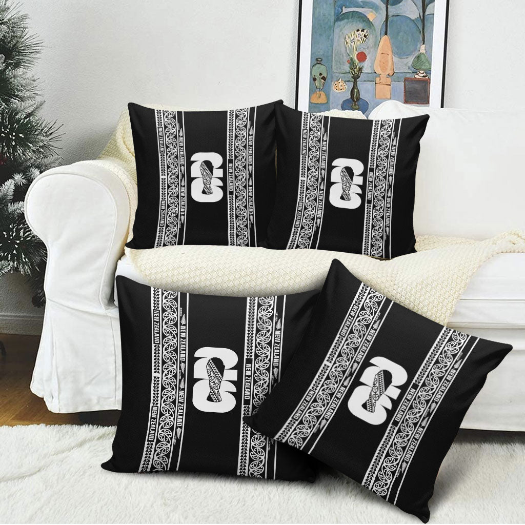 New Zealand Football White Fern Supporter Pillow Cover LT9 - Polynesian Pride