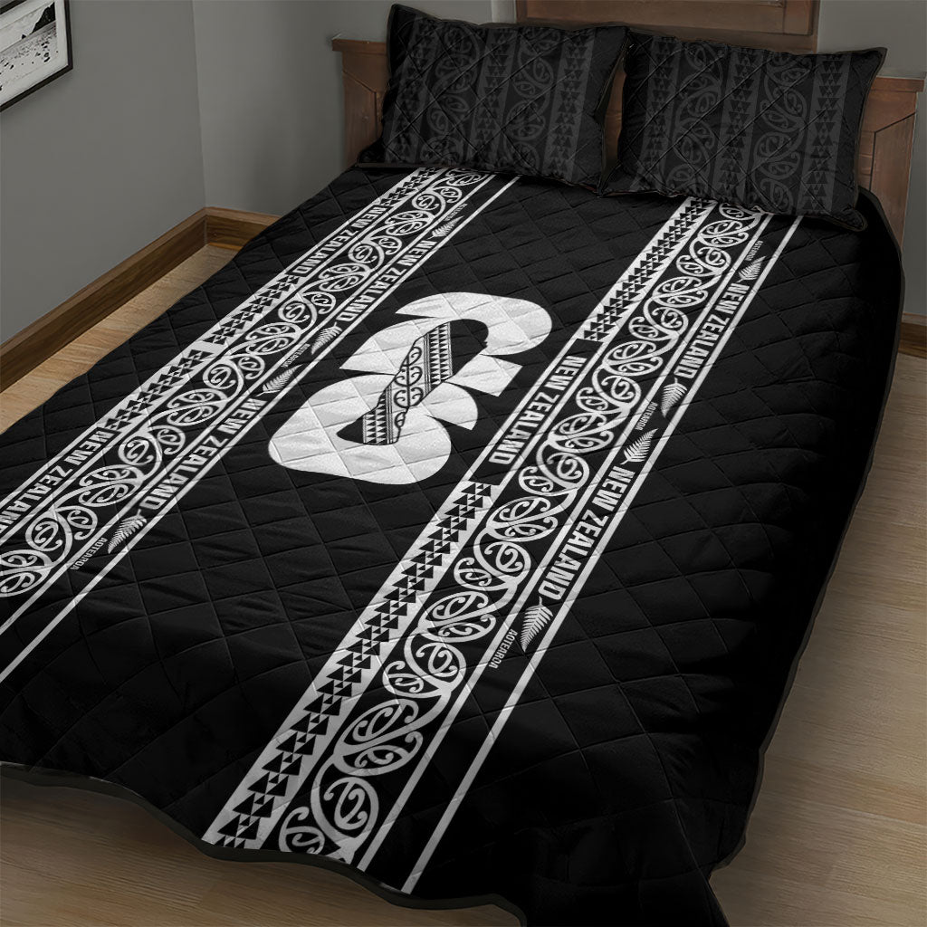 New Zealand Football White Fern Supporter Quilt Bed Set LT9 - Polynesian Pride