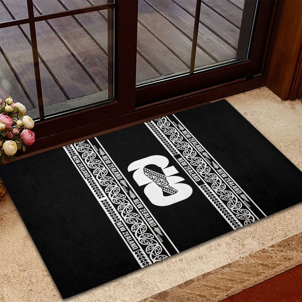 New Zealand Football White Fern Supporter Rubber Doormat LT9 - Polynesian Pride