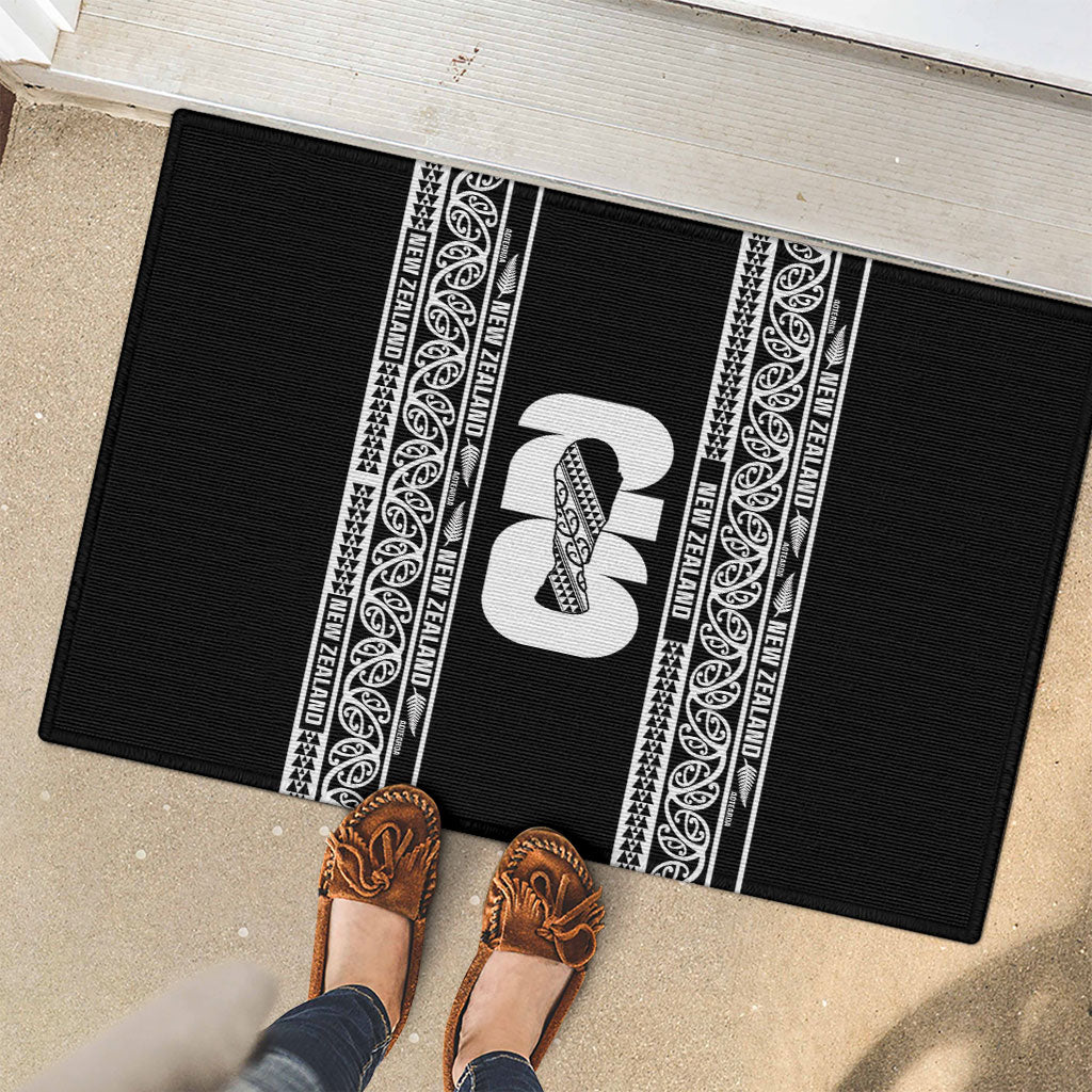 New Zealand Football White Fern Supporter Rubber Doormat LT9 - Polynesian Pride