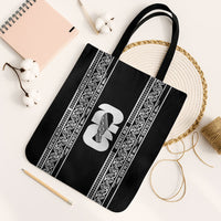 New Zealand Football White Fern Supporter Tote Bag LT9 Black Strap One Size Black - Polynesian Pride