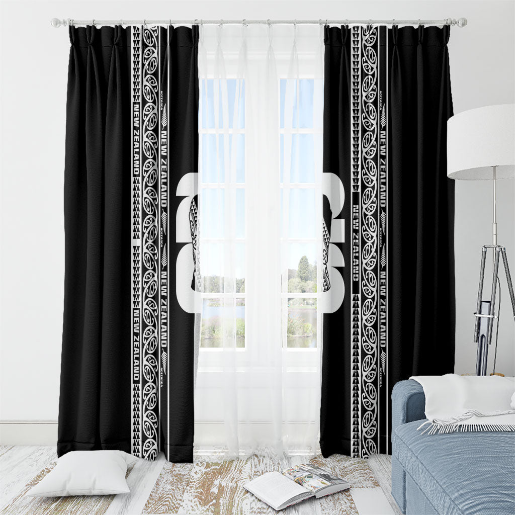 New Zealand Football White Fern Supporter Window Curtain