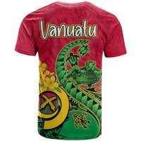 Vanuatu Islands T Shirt Polynesian Tattoo and Sea Turtle LT9 - Polynesian Pride