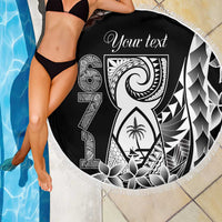 671 Guam Personalised Beach Blanket Latte Stone Tribal LT9 - Polynesian Pride