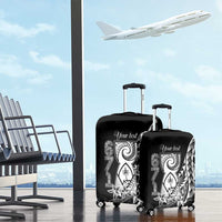 671 Guam Personalised Luggage Cover Latte Stone Tribal
