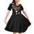 671 Guam Personalised Family Matching Off Shoulder Short Dress and Hawaiian Shirt Latte Stone and Tropical Flowers