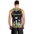 671 Guam Personalised Men Tank Top Latte Stone and Tropical Flowers