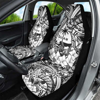 Guam Hafa Adai Guasali Flowers Car Seat Cover