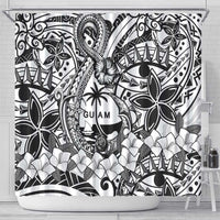 Guam Hafa Adai Guasali Flowers Shower Curtain