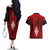 Custom Tonga Rugby Couples Matching Off The Shoulder Long Sleeve Dress and Hawaiian Shirt Go Champions World Cup 2023 Ngatu Unique LT9 - Polynesian Pride