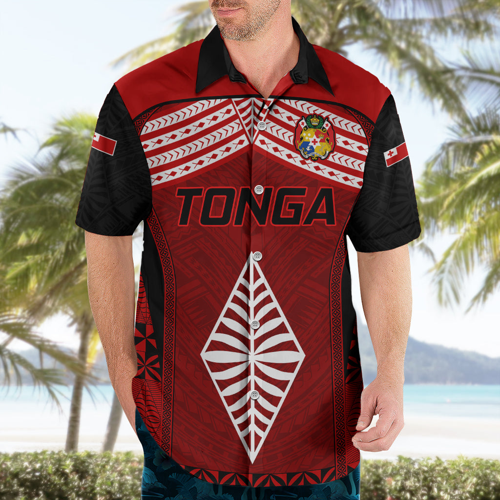 Custom Tonga Rugby Hawaiian Shirt Go Champions World Cup 2023 Ngatu Unique LT9 - Polynesian Pride