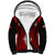 Custom Tonga Rugby Sherpa Hoodie Go Champions World Cup 2023 Ngatu Unique LT9 Unisex Red - Polynesian Pride