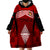 Custom Tonga Rugby Wearable Blanket Hoodie Go Champions World Cup 2023 Ngatu Unique LT9 - Polynesian Pride