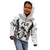 Fiji Rugby Kid Hoodie Go Champions World Cup 2023 Tapa Unique White Vibe LT9 - Polynesian Pride