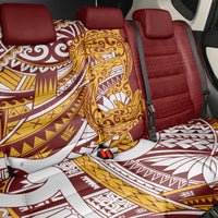 Couple Dolphins Maori Motif Back Car Seat Cover LT9 - Polynesian Pride