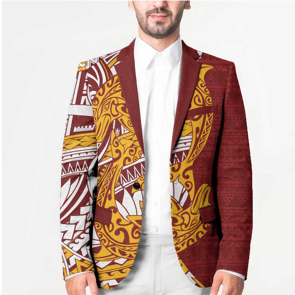 Couple Dolphins Maori Motif Blazer LT9 - Polynesian Pride