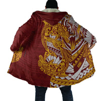 Couple Dolphins Maori Motif Cloak - Polynesian Pride