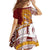 Couple Dolphins Maori Motif Family Matching Off The Shoulder Long Sleeve Dress and Hawaiian Shirt - Polynesian Pride