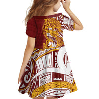 Couple Dolphins Maori Motif Family Matching Off Shoulder Maxi Dress and Hawaiian Shirt - Polynesian Pride