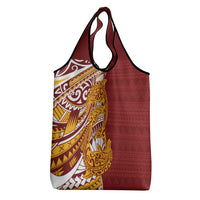 Couple Dolphins Maori Motif Grocery Bag - Polynesian Pride