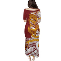Couple Dolphins Maori Motif Puletasi LT9 - Polynesian Pride