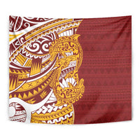 Couple Dolphins Maori Motif Tapestry LT9 - Polynesian Pride