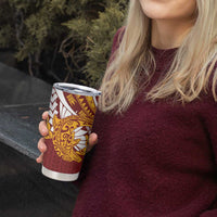 Couple Dolphins Maori Motif Tumbler Cup - Polynesian Pride