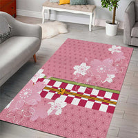 Japanese Asanoha Pattern Area Rug Charm Against Evil Spirits LT9 - Polynesian Pride