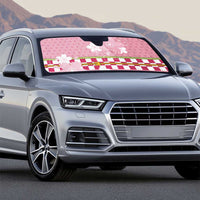 Japanese Asanoha Pattern Auto Sun Shade Charm Against Evil Spirits - Polynesian Pride