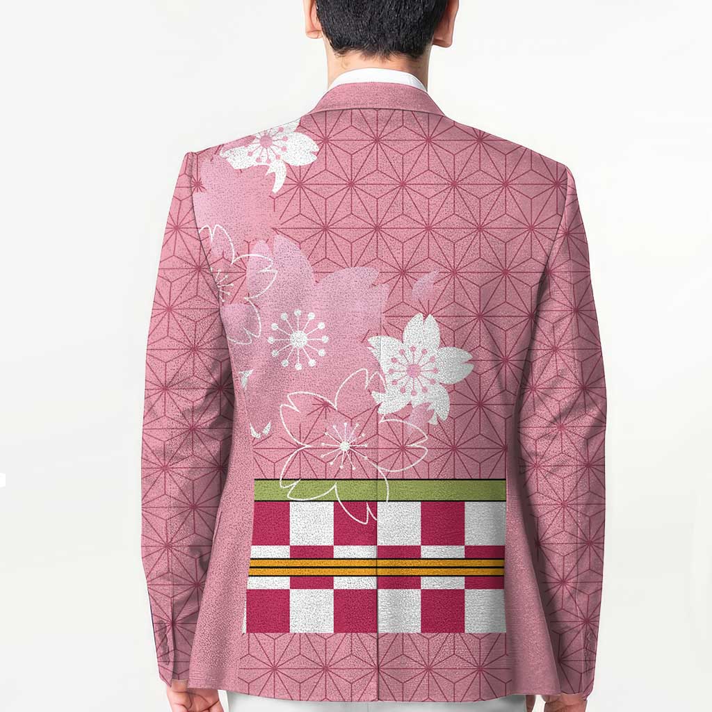 Japanese Asanoha Pattern Blazer Charm Against Evil Spirits LT9 - Polynesian Pride