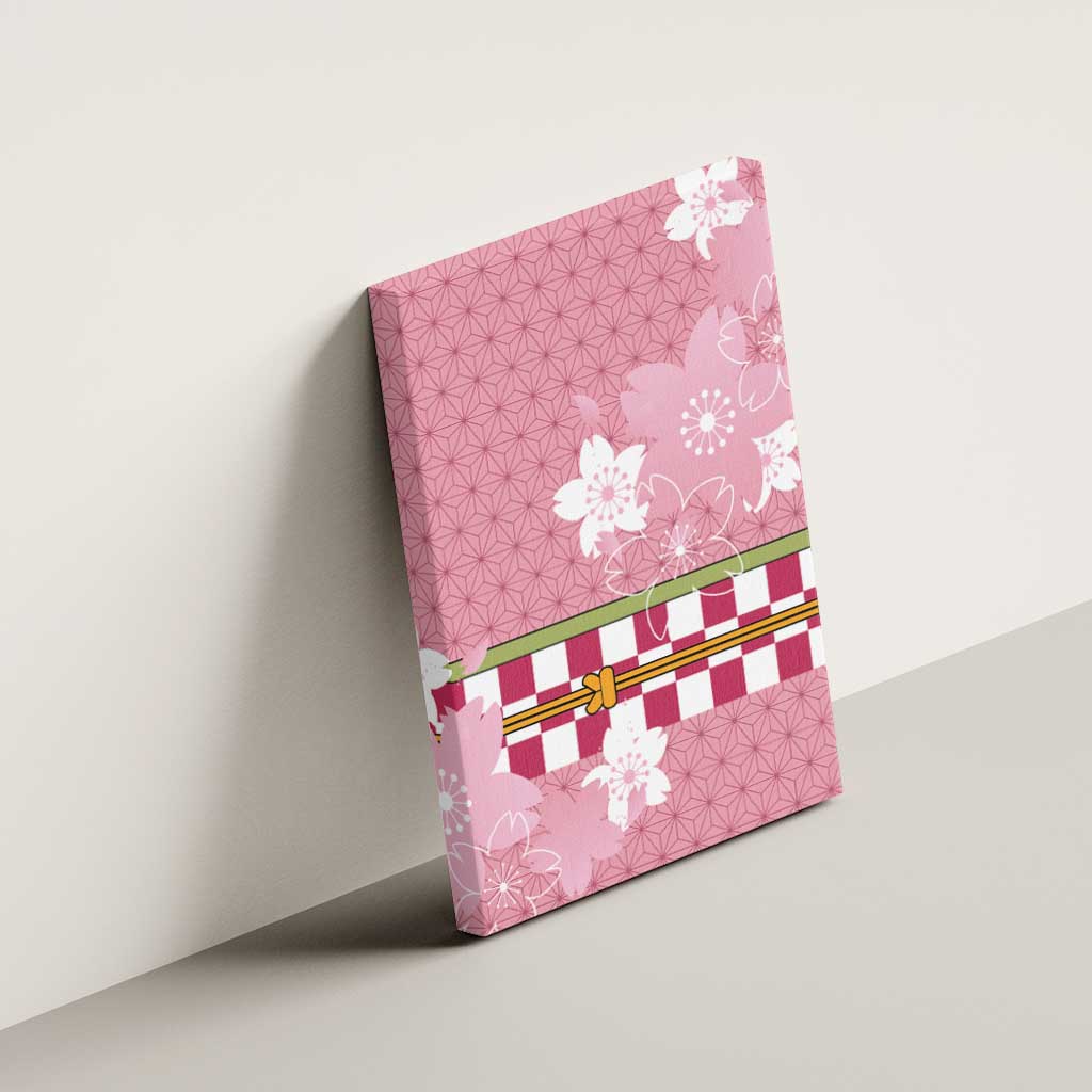 Japanese Asanoha Pattern Canvas Wall Art Charm Against Evil Spirits - Polynesian Pride