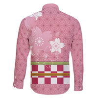 Japanese Asanoha Pattern Family Matching Short Sleeve Bodycon Dress and Hawaiian Shirt Charm Against Evil Spirits - Polynesian Pride