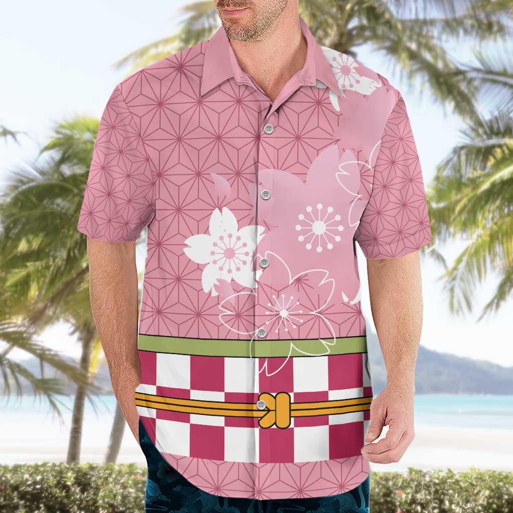 Japanese Asanoha Pattern Hawaiian Shirt Charm Against Evil Spirits - Polynesian Pride