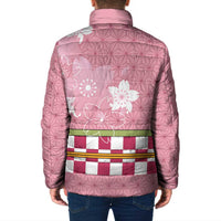Japanese Asanoha Pattern Padded Jacket Charm Against Evil Spirits LT9 - Polynesian Pride